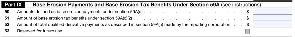 Form 5472 Part 9