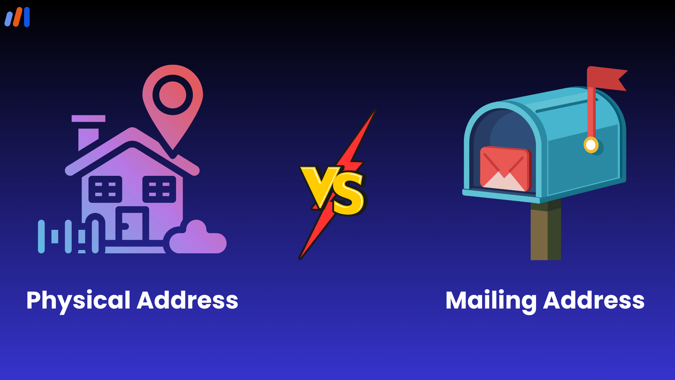 Physical Address vs Mailing Address