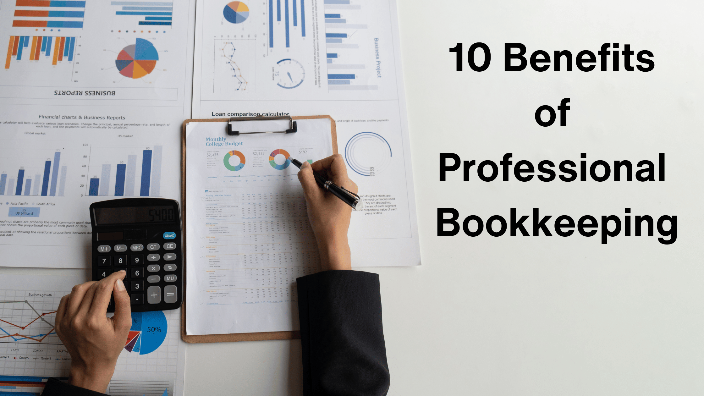 10 Benefits of Bookkeeping