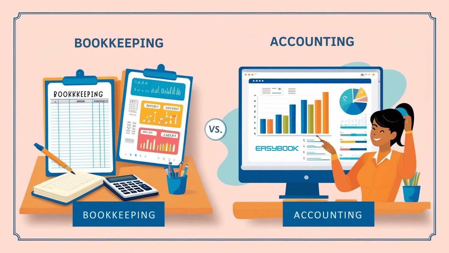 Bookkeeping vs Accounting