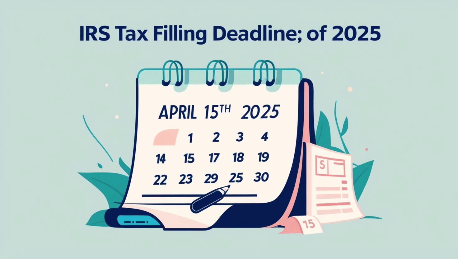 IRS Tax Filing Deadline 2025