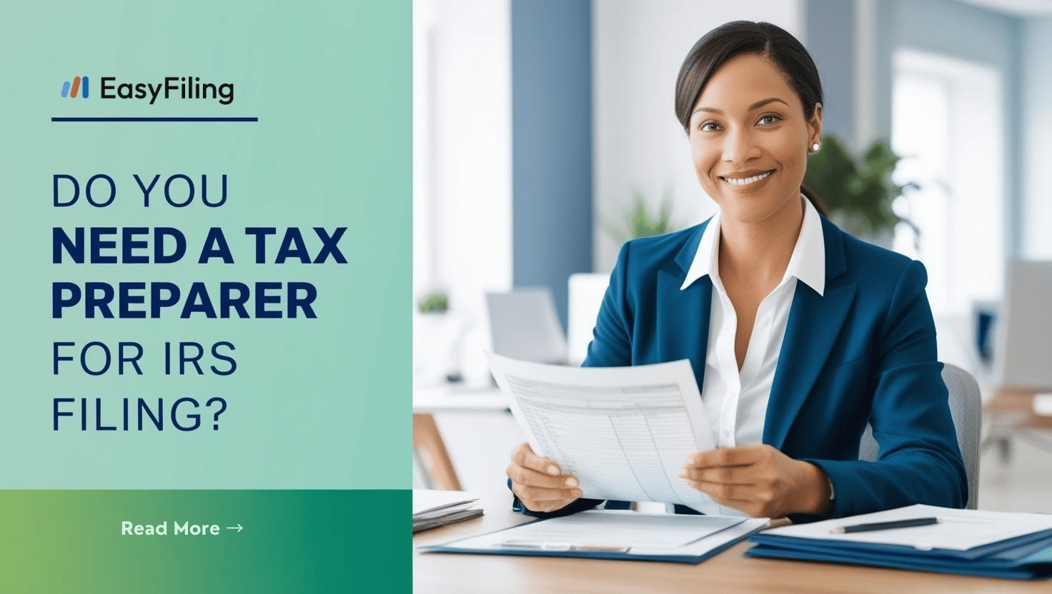 Tax Preparer for IRS Filing