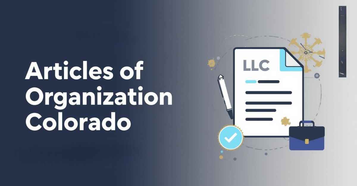 Articles of Organization Colorado